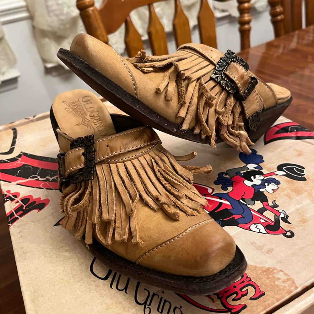Old Gringo Dora Western Fringe Mules